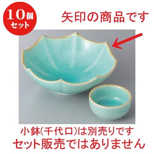 10個仕掛ける ☆ 刺身 ☆米国海兵隊員青碧八角茴香向付 [ 15 x 5.2珊 ] 【 小料理屋 はたご屋 和食器 飲食店 御役目用 】 食器、グラス、カトラリー-食器