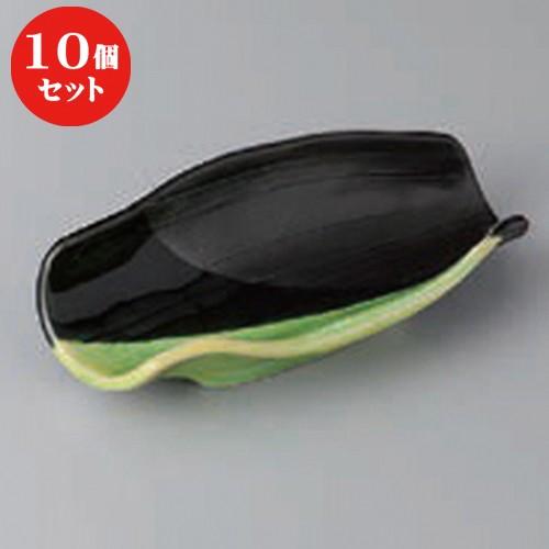 10個セット ☆ 小鉢 ☆有明の月葉月(小) [ 18 x 9.5 x 5cm ]  | 小鉢 和食器 洋食器 おしゃれ 業務用