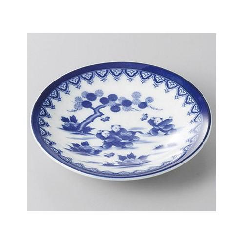組皿 唐子丸5.0皿 [16.5 x 3cm] 料亭 旅館 和食器 飲食店 業務用 : せ