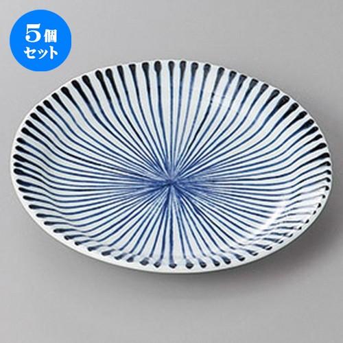 5個セット☆ 組皿 ☆新十草 5.0皿 [ 16.5 x 2.7cm ] 【 料亭 旅館 和 
