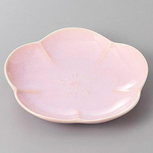 ☆ 和皿 ☆桜ピンク銘々皿 [ 14.5 x 2.5cm ] 【 料亭 旅館 和食器 飲食