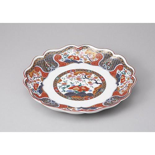 丸盛皿 京友禅尺皿 [31.5 x 4cm] | 盛皿 大皿 和食器 洋食器 おしゃれ 業務用