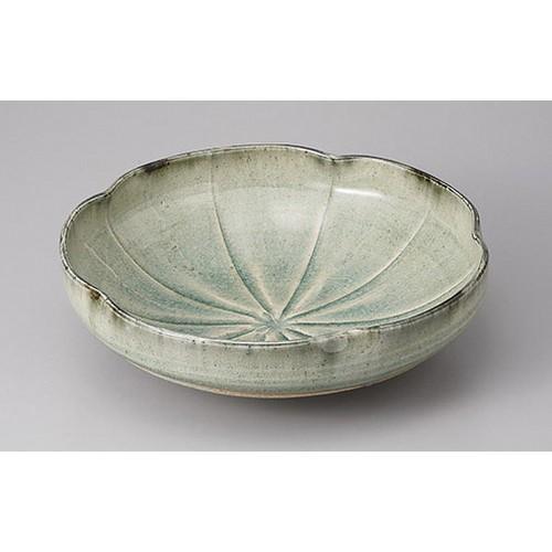 エドワードヒューズ 26cm 指描ボウル 中鉢 民藝 バーナードリーチ 濱田庄司