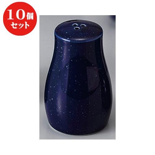 10個セット ☆ カスター ☆宙(sora)コショウ ３穴 [ 5.5 x 8.6cm ] 【 居酒屋 定食屋 和食器 飲食店 業務用 】