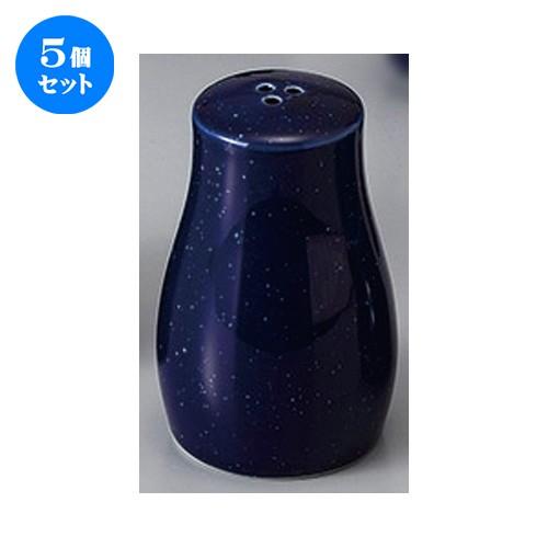 5個セット ☆ カスター ☆宙(sora)コショウ ３穴 [ 5.5 x 8.6cm ] 【 居酒屋 定食屋 和食器 飲食店 業務用 】
