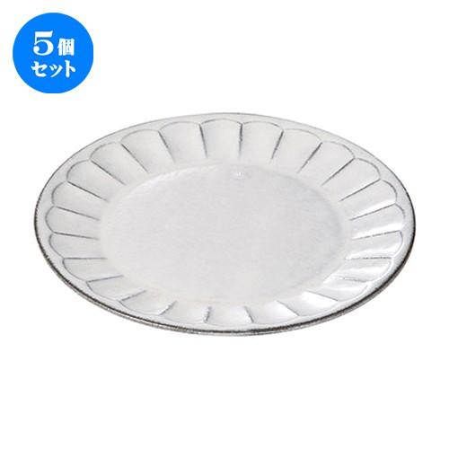 5個セット☆ ネオスタイル ☆うのふ花型１８cm丸皿 [ 18.3 x 1.7cm ] 【 レストラン ホテル 飲食店 洋食器 業務用 】