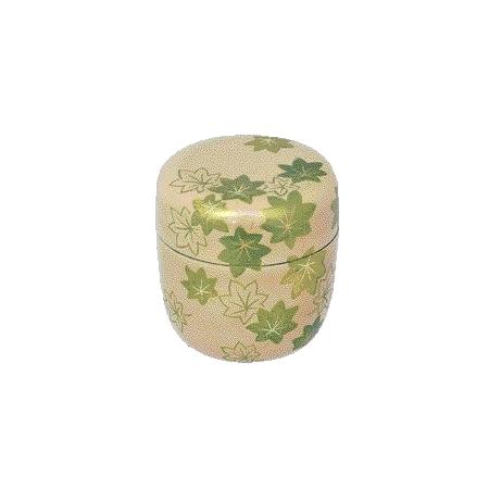 佐々木麗峰 白塗 青楓蒔絵 中棗 共箱 茶道具 茶道具 / 佐々木麗峰 白塗中棗 青楓蒔絵 : せともの本舗 - 通販