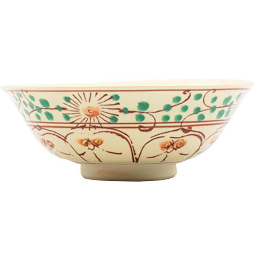 茶道具 抹茶茶碗 / 仁清安南平茶碗（隆山作） 化粧箱入 寸法:14×