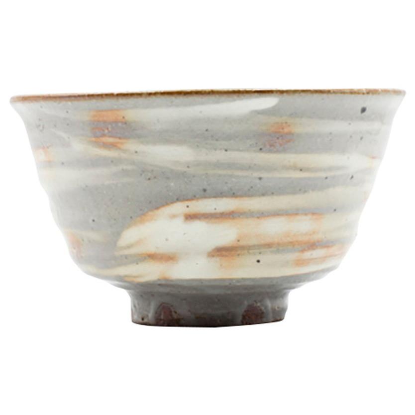 茶道具 抹茶茶碗 / 刷毛目茶碗（隆司作） 化粧箱入 寸法:12.9