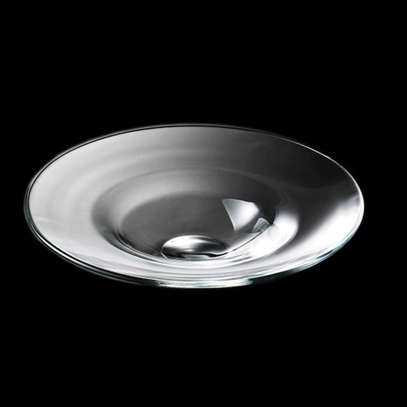 Vetrerie Riunite(ヴェトレリエ リユニティ) リアルト ボール35 [ Φ345 x H70mm ] 【 プレート 】| ホテル レストラン 飲食店 洋食器 ガラス 業務用