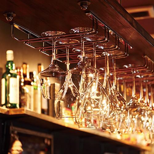グラスフレーム 4連 [ 375 x 240 x H45mm ] 【 バー用品 】| ホテル レストラン バー bar 居酒屋 業務用の画像