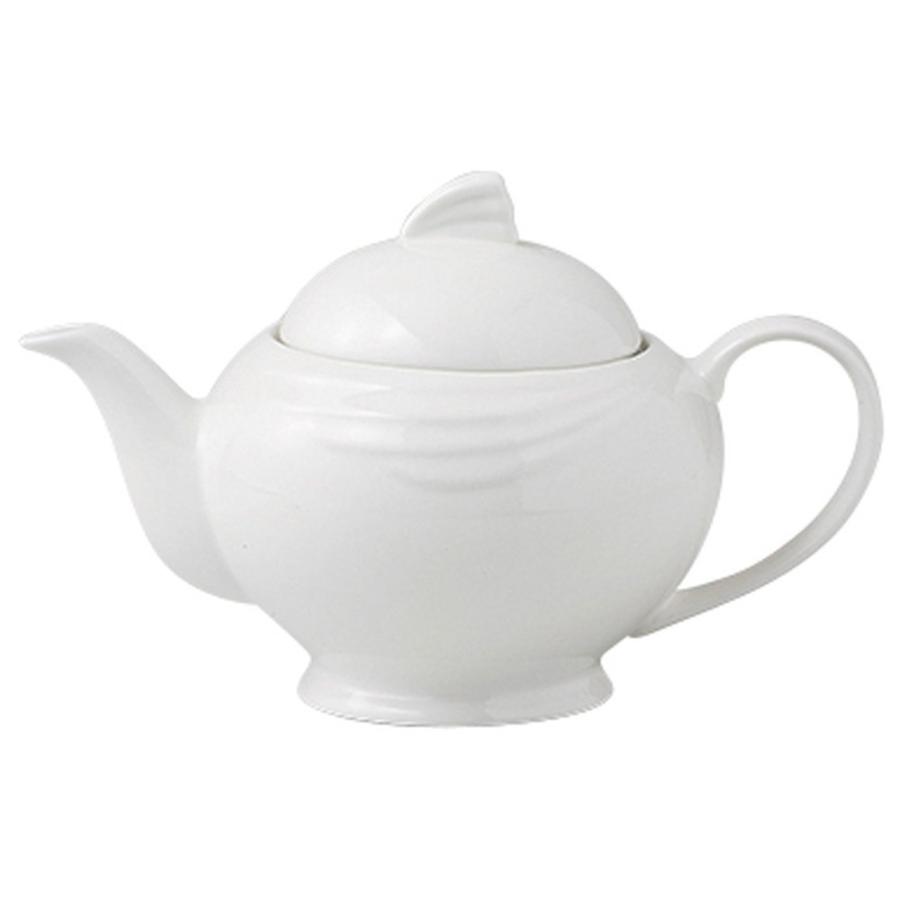 アミューズホワイト ティーポット [ Φ117(M192) x H115mm 550ml ] 【 ポット 】| ホテル レストラン 飲食店 洋食器 業務用