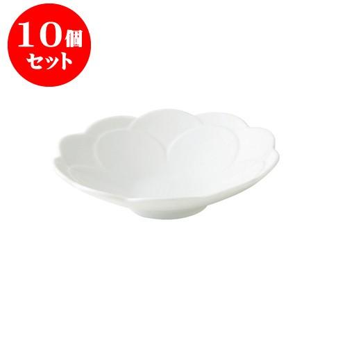 10個セット コトハナ 16花鉢 天竺牡丹 白 [直径157 X 35mm] [約220g] 飲食店 業務用 カフェ レストラン ホテル シンプル 洋食器 ギフト