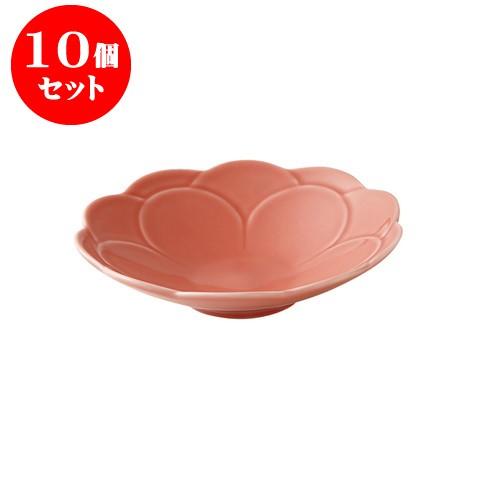 10個セット コトハナ 16花鉢 天竺牡丹 赤 [直径157 X 35mm] [約220g] 飲食店 業務用 カフェ レストラン ホテル シンプル 洋食器 ギフト