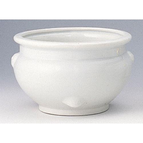 香炉 白 8寸 [8寸] : せともの本舗 - 通販 - Yahoo!ショッピング