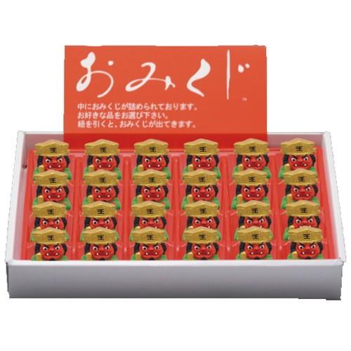 おみつさまオーダーページです おみくじ セラみくじ えんま大王 24個セット展示箱入 [40 x 28