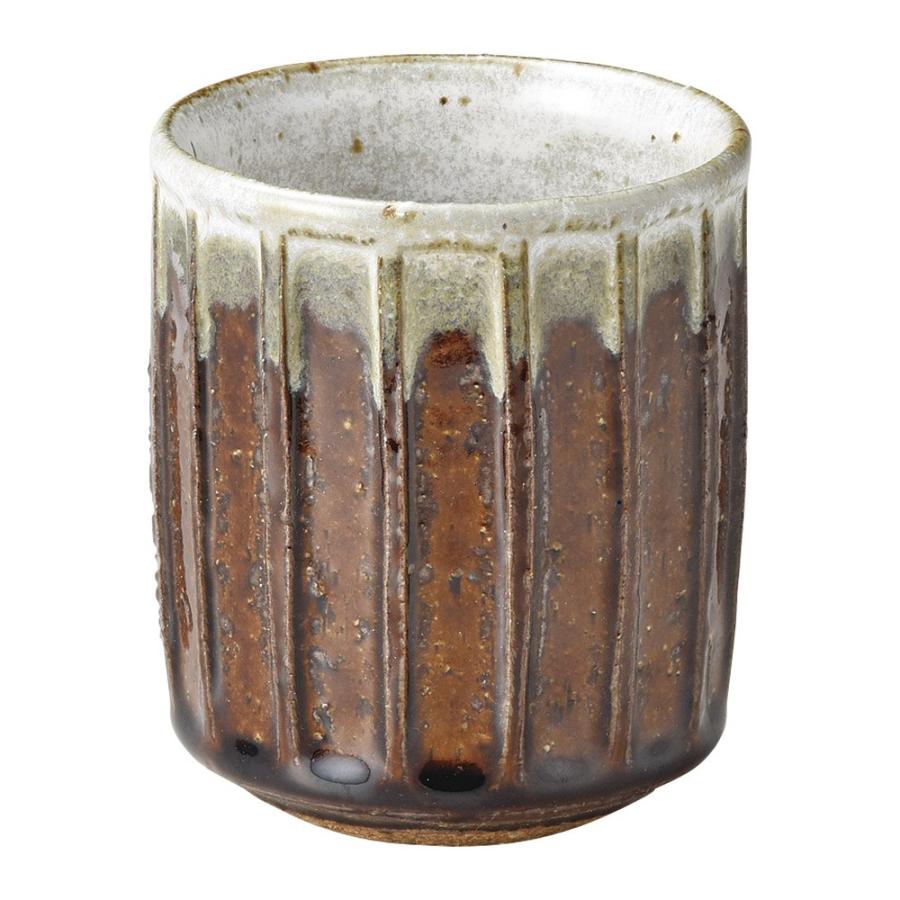朝鮮唐津 湯のみ 和食器 湯呑 / 朝鮮唐津 大 寸法:7.5 x 8.8cm・240cc : せともの本舗