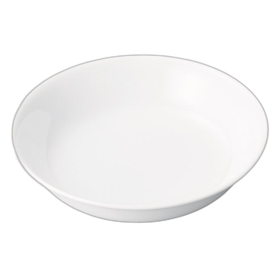 高強度磁器WHITE 7吋深皿[17.8x3.9cm]|食器 : せともの本舗