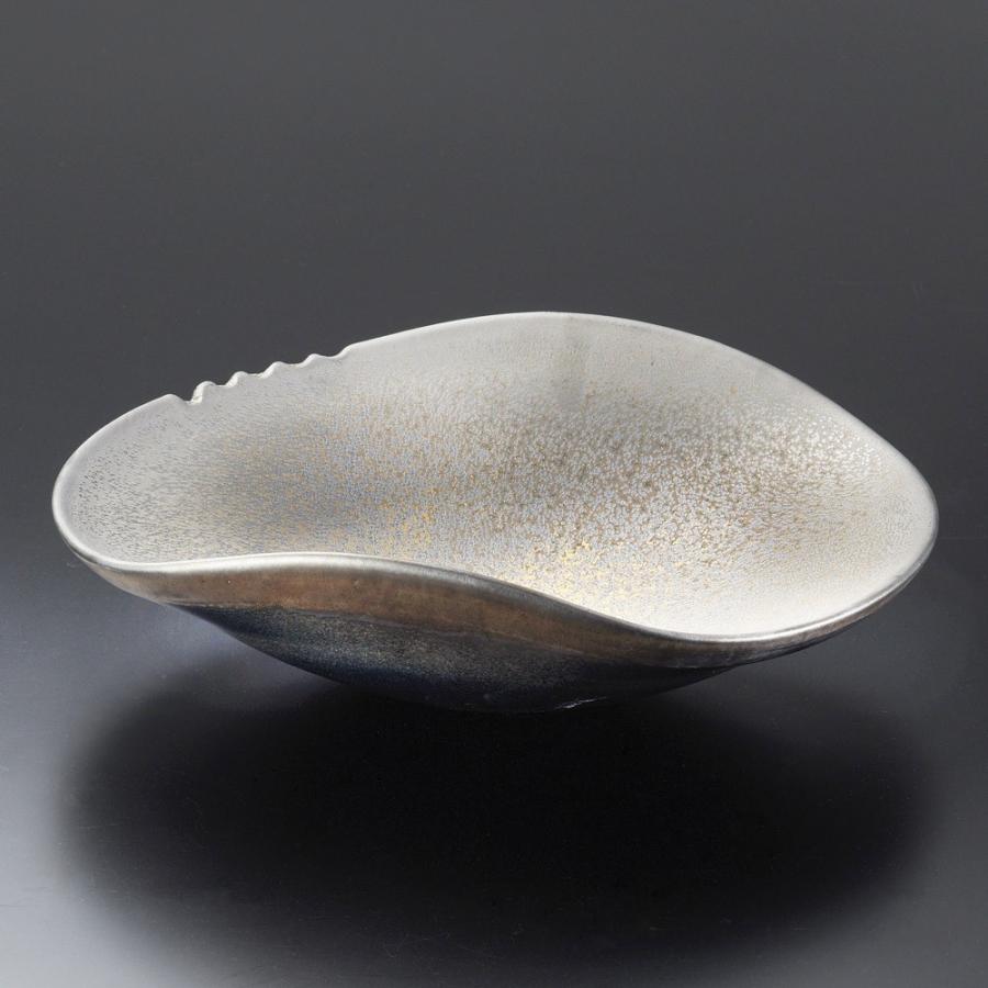 大鉢 金彩たわみ14.0鉢（信楽焼） [ 42.5 x 36.5 x 12cm ] | 大鉢 盛鉢 和食器 洋食器 おしゃれ 業務用