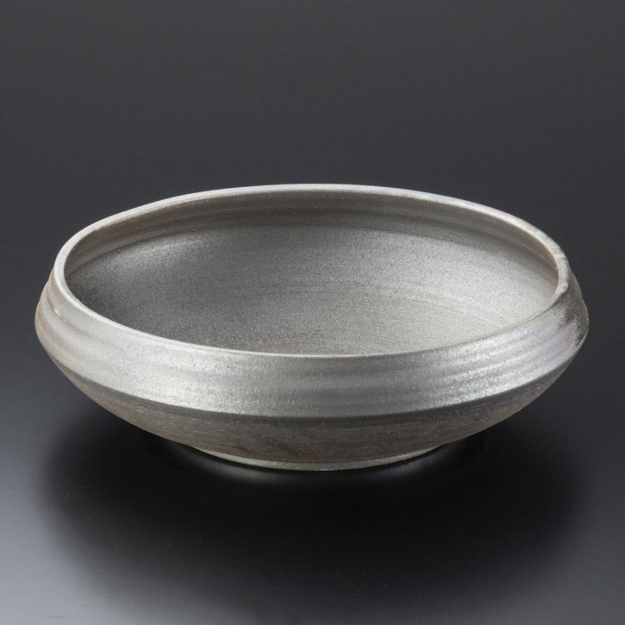 大鉢 炭化12.0ひねり大鉢（信楽焼） [ 37 x 10.5cm ] | 大鉢 盛鉢 和食器 洋食器 おしゃれ 業務用