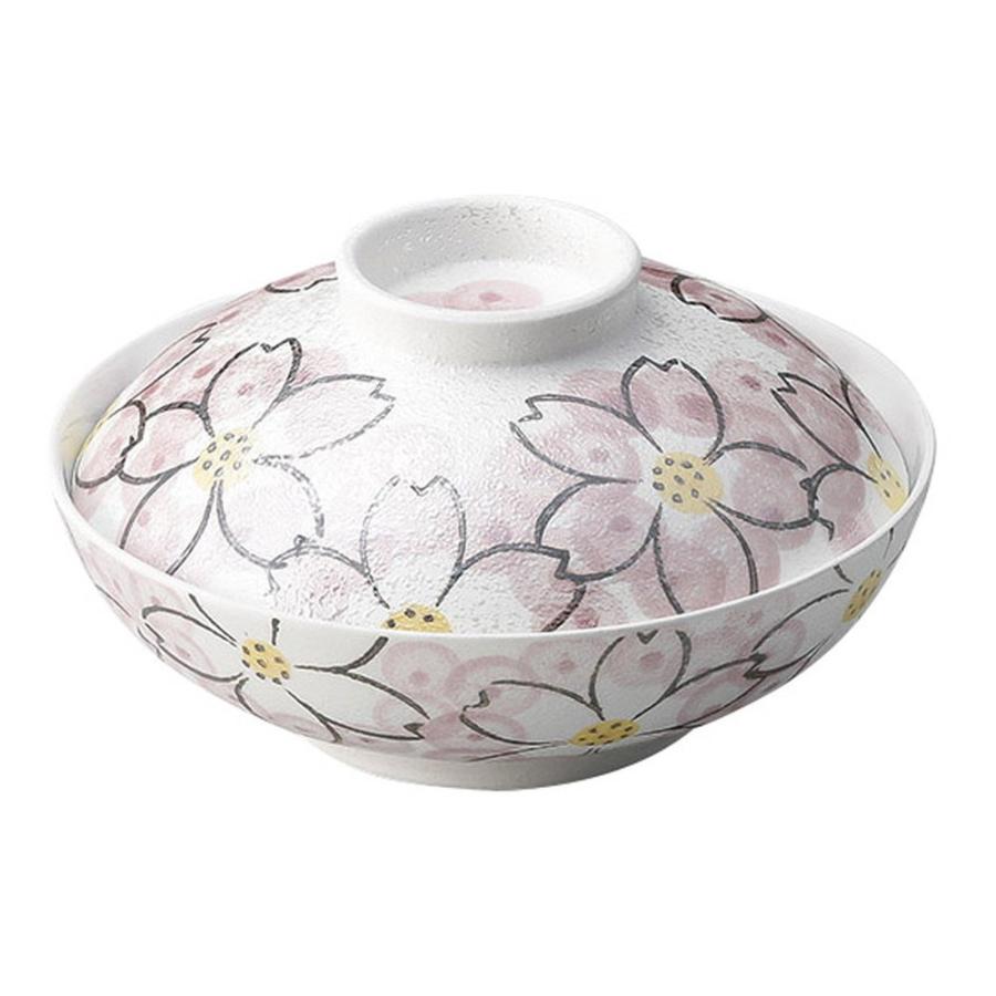 和食器 蓋向 / ラスター華々 蓋向 寸法: 13.4 x 7.6cm
