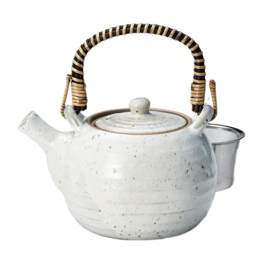 和食器 土瓶 / 粉引青磁8号土瓶 大きさ: φ15 x 12珊(1140竓) 茶器-急須