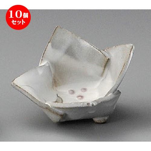 10個セット ☆ 珍味 ☆ 四ツ山小付 [ 80 x 43mm ] 【料亭 旅館 和食器 飲食店 業務用 】