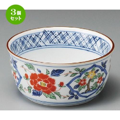 3個セット ☆ 小鉢 ☆ 花唐草3.8小鉢 [ 110 x 54mm ]  | 小鉢 和食器 洋食器 おしゃれ 業務用