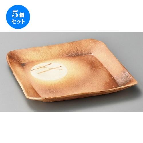 湯町窯 スリップウエアー 8寸皿 B