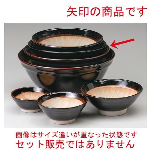 ☆ スリ鉢 ☆ 天目波紋櫛目9寸すり鉢 [ 272 x H123mm ] 【料亭 旅館 和食器 飲食店 業務用 】