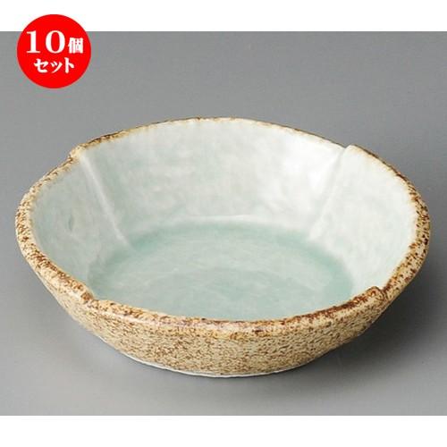10個セット ☆ 向付 ☆ 貫入若草5.0刺身鉢 [ 150 x 38mm ] 【料亭 旅館 和食器 飲食店 業務用 】