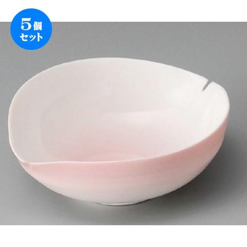 5個セット ☆ 小鉢 ☆ 花びら小鉢 [ 145 x 107 x 53mm ]  | 小鉢 和食器 洋食器 おしゃれ 業務用