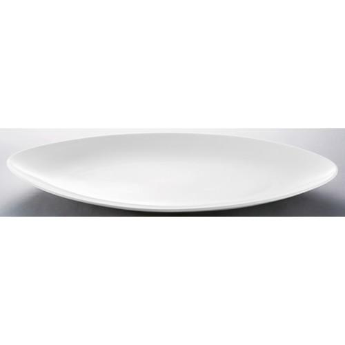 ☆ ビュッフェ ☆ NB21.5吋オーバルプレート [ 542 x 223 x 40mm ] 【レストラン ホテル 飲食店 洋食器 業務用 】