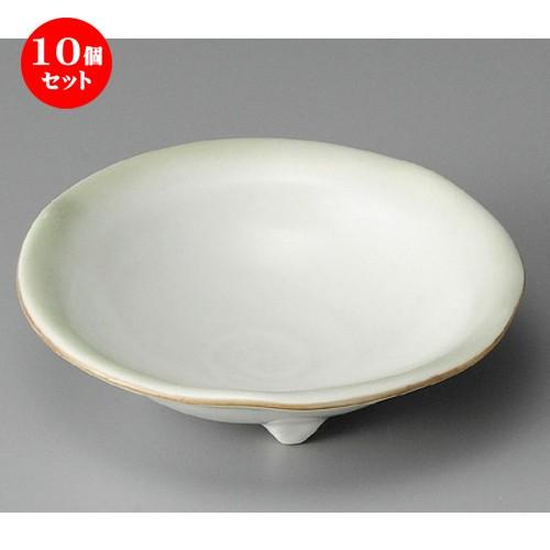 10個セット ☆ 向付 ☆ 葵三ツ足5.0鉢 [ 152 x 47mm ] 【料亭 旅館 和食器 飲食店 業務用 】