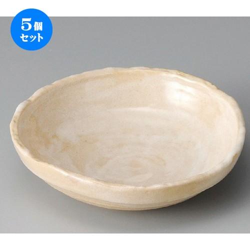 5個セット ☆ 向付 ☆ 手造り風志野5.5多用鉢 [ 170 x 165 x 47mm ] 【料亭 旅館 和食器 飲食店 業務用 】