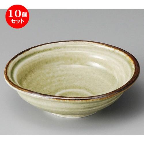 10個セット ☆ 向付 ☆ 渕錆灰釉4.8煮物鉢 [ 157 x 45mm ] 【料亭 旅館 和食器 飲食店 業務用 】