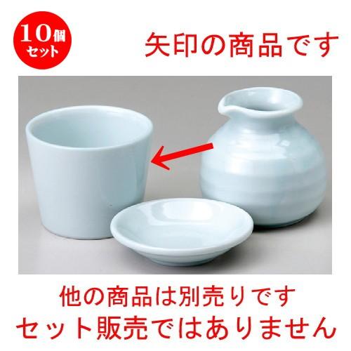 10個セット ☆ ソバ小物 ☆ 青磁そば千代口 [ 82 x 66mm ] 【蕎麦屋 定食屋 和食器 飲食店 業務用 】