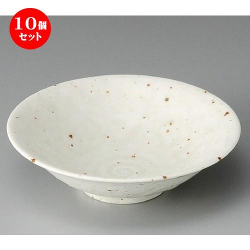 10個セット ☆ 向付 ☆ 白いらぼ5.5平鉢 [ 180 x 50mm ] 【料亭 旅館 和食器 飲食店 業務用 】
