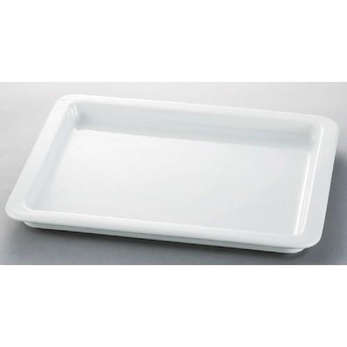 ☆ ビュッフェ ☆ バンケットディッシュ1/2 2.5cm [ 325 x 260 x 25mm ] 【レストラン ホテル 飲食店 洋食器 業務用 】