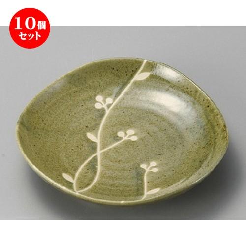 10個セット ☆ 組皿 ☆ たちばな三角5.0皿 [ 165 x 30mm ] 【料亭 旅館 和食器 飲食店 業務用 】