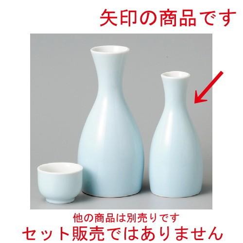 ☆ 酒器 青磁ツル首小徳利 [ 61 x 136mm・160cc ] 【居酒屋 割烹 和