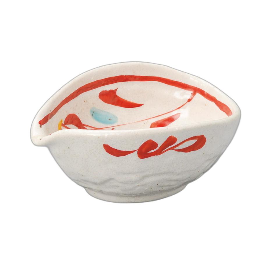 赤絵花片口鉢 [ 11.2×9.1×5cm ] | 小鉢 食器 かわいい おしゃれ