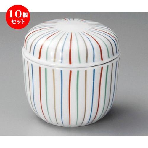 10個仕掛ける ☆ むし碗 ☆ 十草夏目型むし碗 [ 80 x 80粍 ] 【小料理屋 はたご屋 和食器 飲食店 御役目用 】 食器、グラス、カトラリー-キッチン、日用品、文具