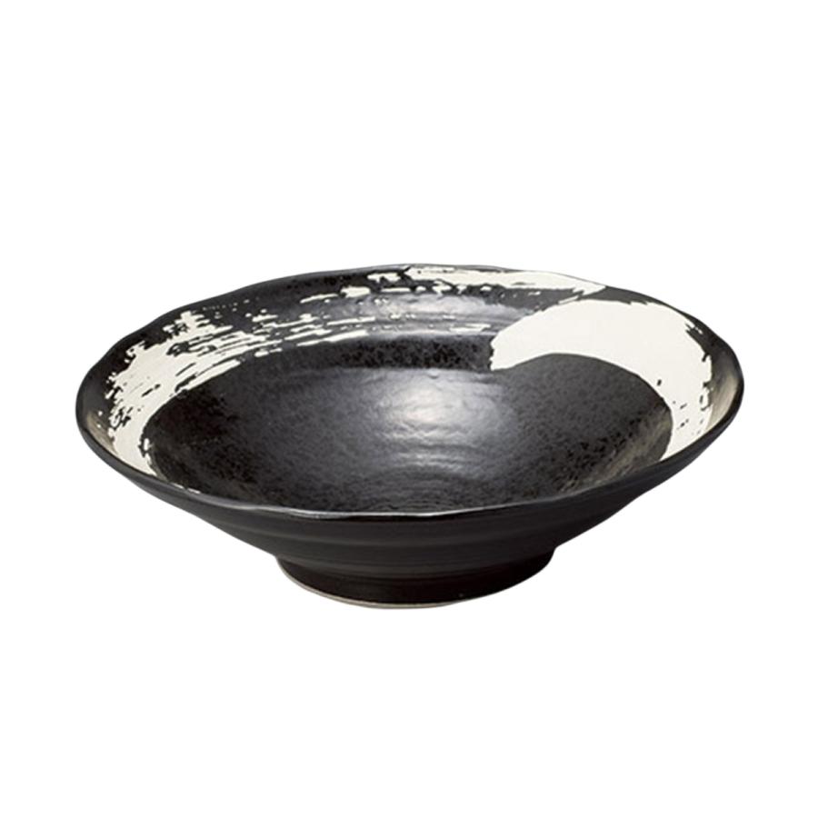 和食器 / 黒海流9.0盛鉢 寸法:270×70mm