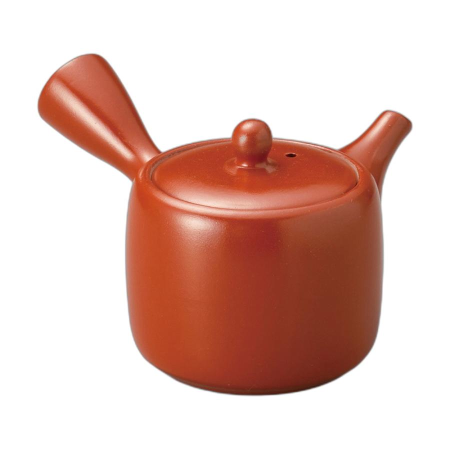 朱泥急須1.1号（平網）G3N [ 200cc ] 中国製 | 急須 食器 かわいい