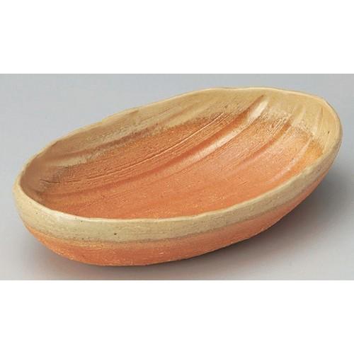☆ 楕円鉢 ☆伊賀櫛目楕円鉢 [ 24.5 x 13.5 x 6cm 680g ] | 盛鉢 和食器 洋食器 おしゃれ 業務用