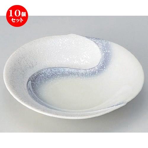 10個仕掛ける ☆ 向付 ☆パープル吹ラスター勾玉平鉢 (中) [ 16.7 x 16 x 4珊 250g ] 【 小料理屋 はたご屋 和食器 飲食店 御役目用 】 鉢、ボウル-食器-食器、グラス、カトラリー