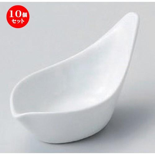 10個セット ☆ 珍味 ☆白花びら珍味 [ 8.6 x 5.2 x 5.3cm 60g ] 【 料亭 旅館 和食器 飲食店 業務用 】