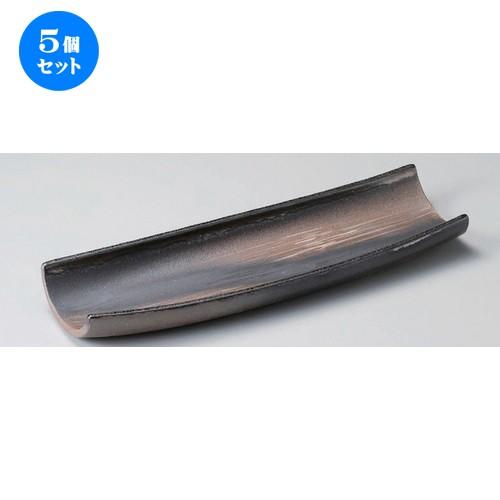 5個仕掛ける☆ 長っ細い皿 ☆金彩50珊長皿 [ 50 x 13 x 5珊 1150g ] 【 小料理屋 はたご屋 和食器 飲食店 御役目用 】 キッチン、日用品、文具-食器、グラス、カトラリー