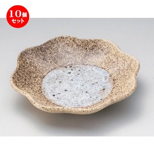 10個セット ☆ フルーツ皿 ☆伊賀帯フルーツ皿 [ 15 x 15 x 3.2cm 240g ] 【 料亭 旅館 和食器 飲食店 業務用 】